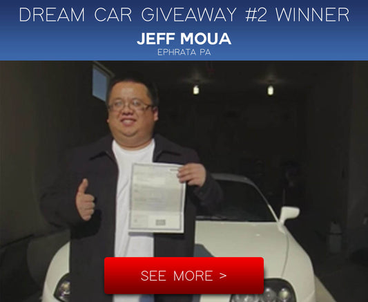 DREAM CAR GIVEAWAY® #2 WINNER