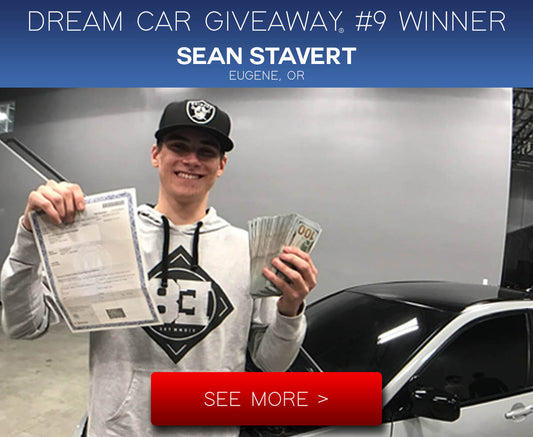 DREAM CAR GIVEAWAY® #9 WINNER