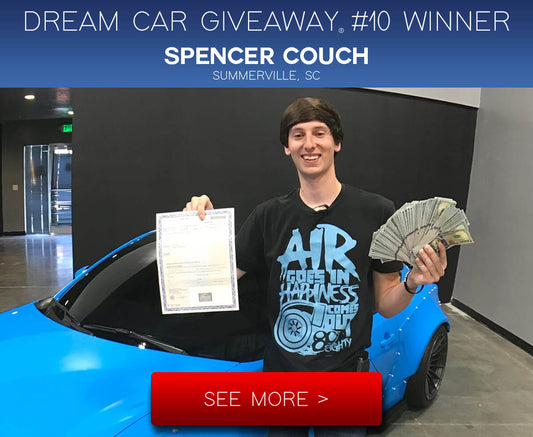 DREAM CAR GIVEAWAY® #10 WINNER