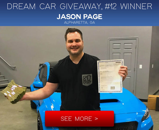 DREAM CAR GIVEAWAY® #12 WINNER