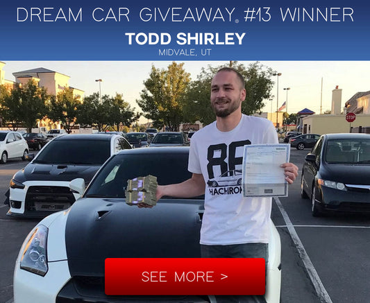 DREAM CAR GIVEAWAY® #13 WINNER