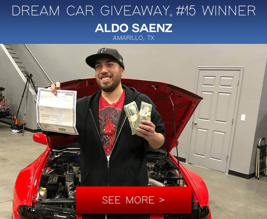 DREAM CAR GIVEAWAY® #15 WINNER