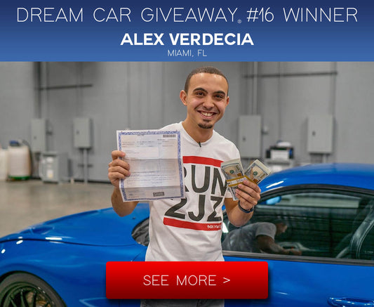 DREAM CAR GIVEAWAY® #16 WINNER