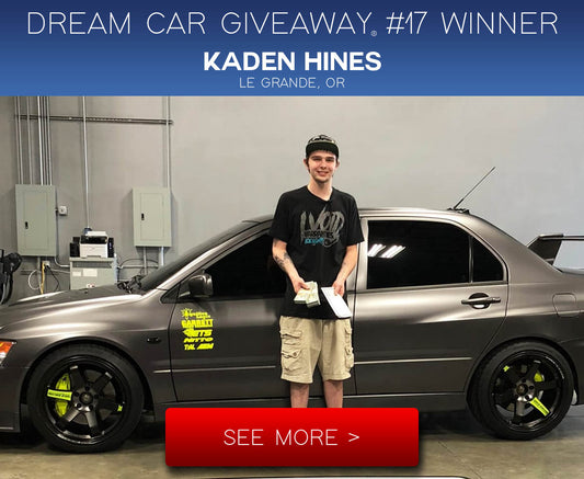 DREAM CAR GIVEAWAY® #17 WINNER