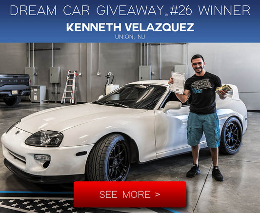 DREAM CAR GIVEAWAY® #26 WINNER