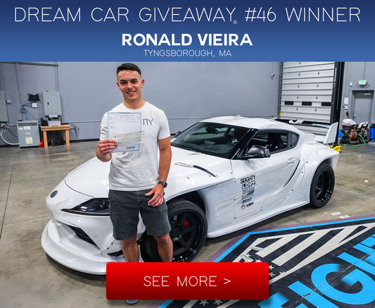 DREAM CAR GIVEAWAY® #46 WINNER