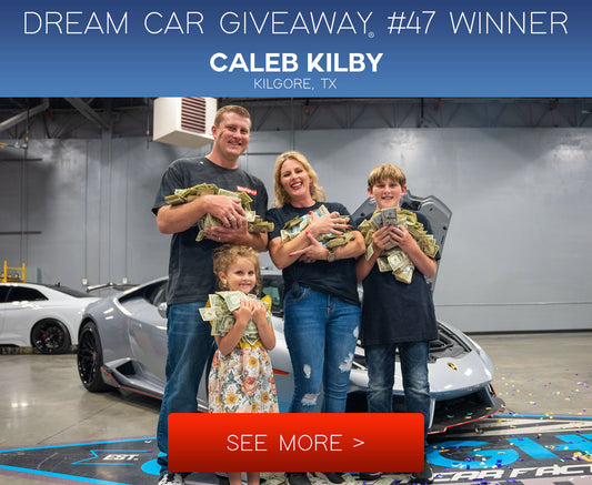 DREAM CAR GIVEAWAY® #47 WINNER