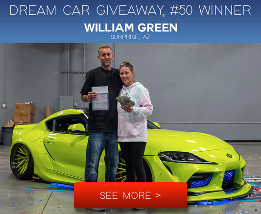 DREAM CAR GIVEAWAY® #50 WINNER