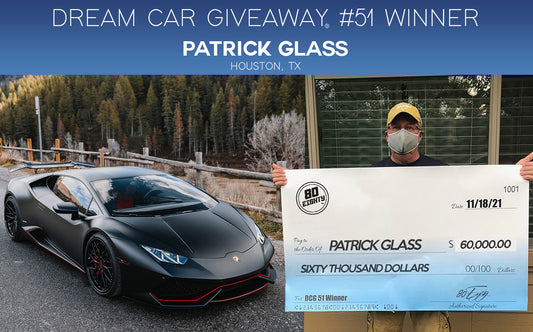 DREAM CAR GIVEAWAY® #51 WINNER