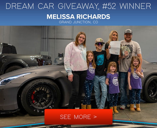 DREAM CAR GIVEAWAY® #52 WINNER