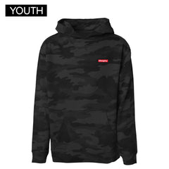 80Eighty® Youth Black Camo Hoodie