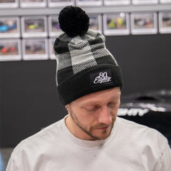 80eighty® Garish Pom-Pom Beanie