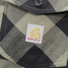 80Eighty® HeartCars Olive Flannel