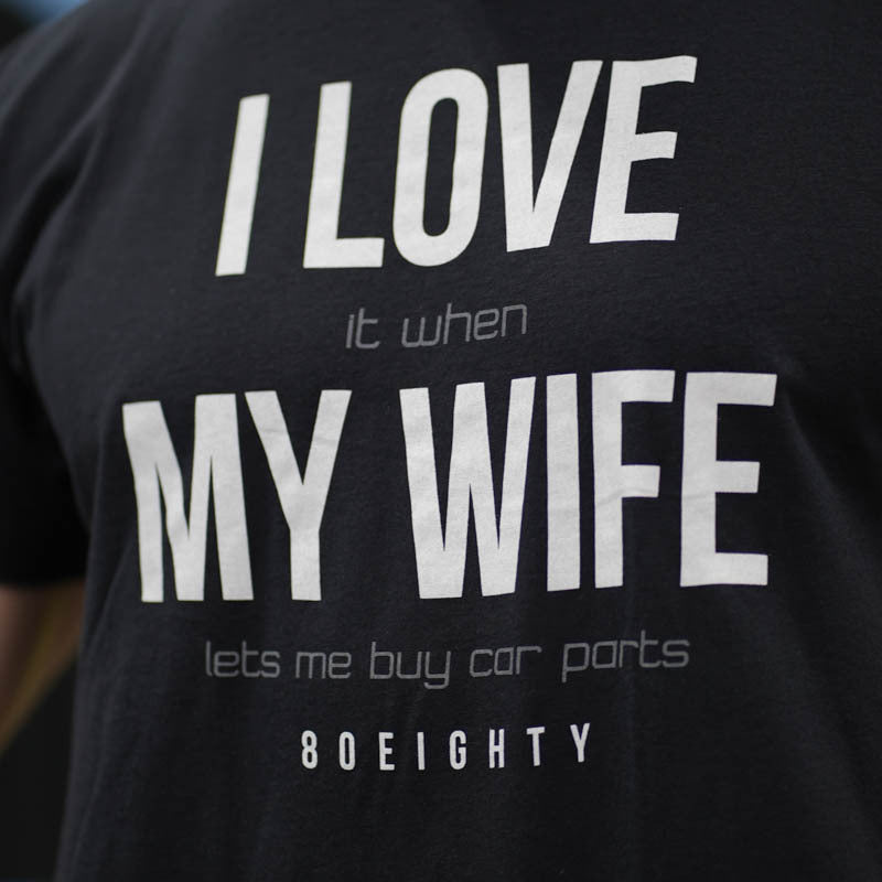 I love my beautiful wife. Wife darling heart' Men's T-Shirt