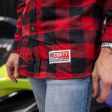 80Eighty® Red-Black Flannel