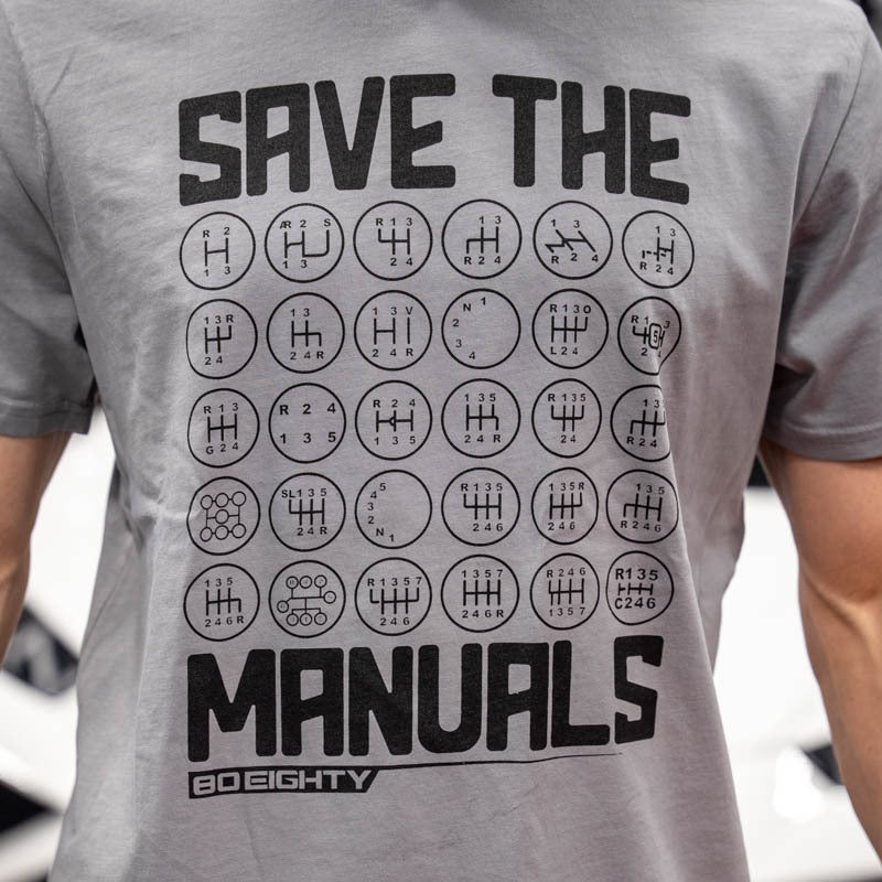 80Eighty® Save The Manuals 2.0 Shirt