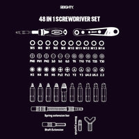 80Eighty® Ratcheting ScrewDriver Set