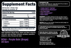 Temple Supplement BCAA - Grape