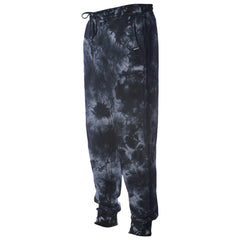 80Eighty® TieDye Black Fleece Pant