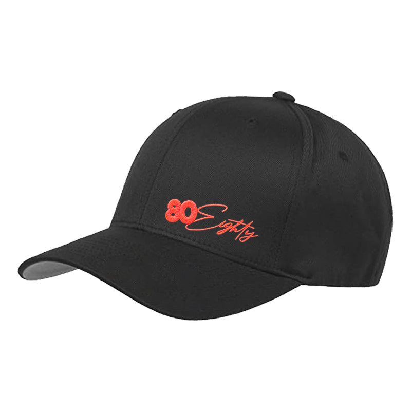 80Eighty® Cursive 3D Fitted Hat