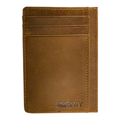 80Eighty® Cognac Leather Wallet