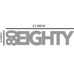 80Eighty® Decal