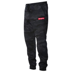 80Eighty® Black Camo Fleece Pant