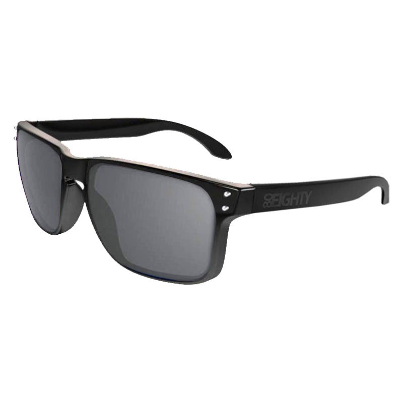 80Eighty® Polarized Sunglasses - Black Chrome