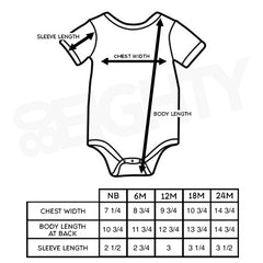 80Eighty® Baby Onesie Black