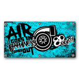 80Eighty® Air & Happiness Banner - Blue