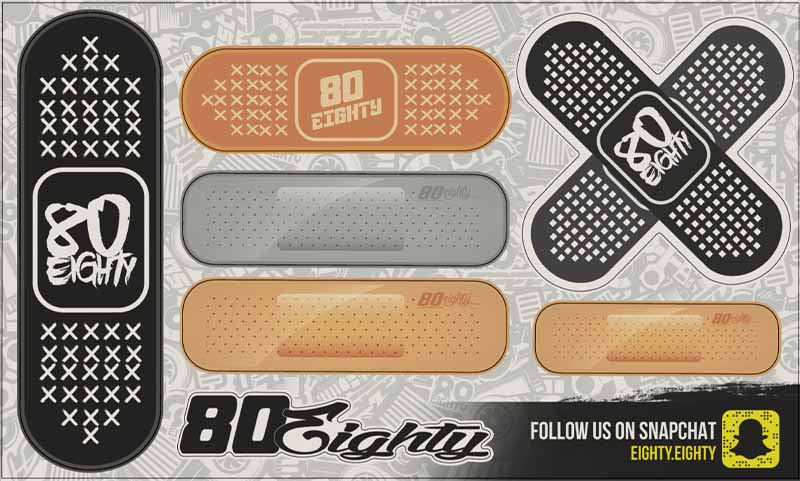 80Eighty® Bandaid Sticker Pack