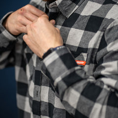 80Eighty® Gray-Black Flannel