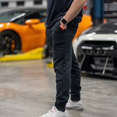 80Eighty® Black Fleece Pant