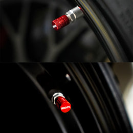 80Eighty® Red Valve Stem Caps