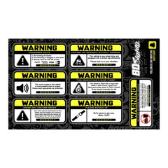 80Eighty® Warning Sticker Pack