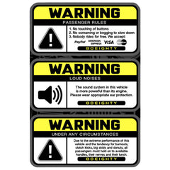 80Eighty® Warning Sticker Pack